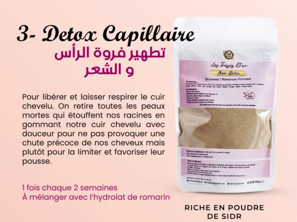 Détox capillaire Blend purifiant 100g