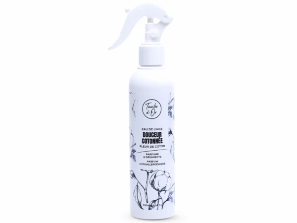 Eau de linge — douceur cotonnée (Fleur de coton) 250ml