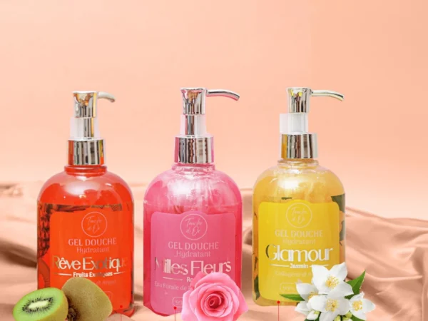 Gel Douche touche d'or