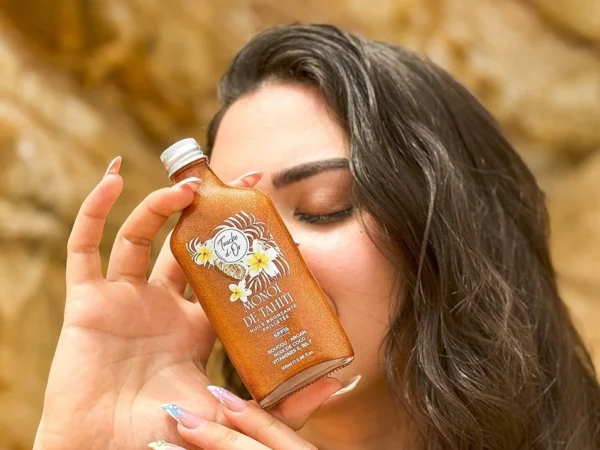 Huile bronzante pailletée 100ml