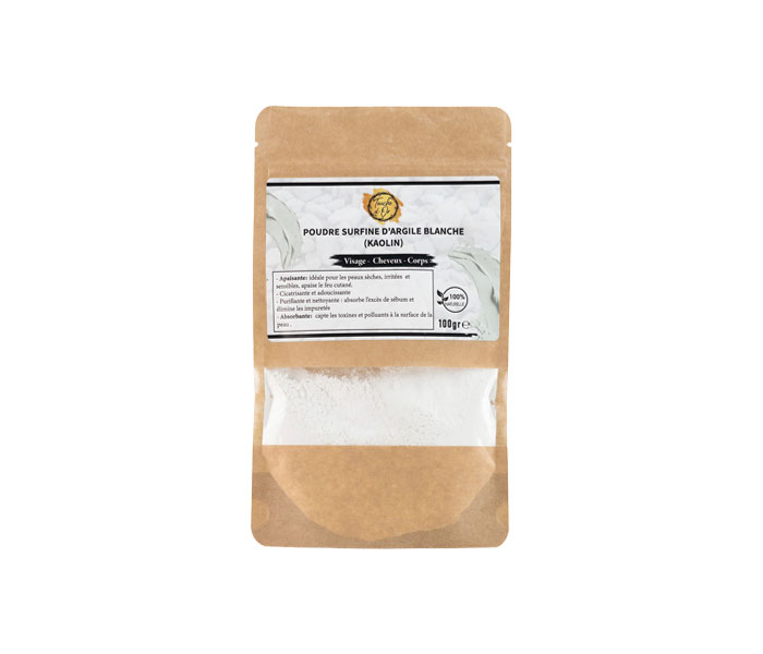 Argile blanche — Kaolin 100g