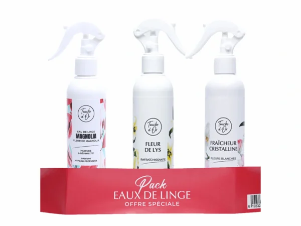 Pack eaux de linge