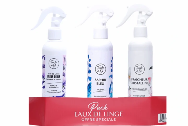Pack eaux de linge