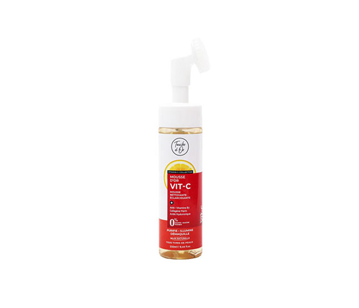 Mousse d’Or VIT-C — Mousse Nettoyante Éclaircissante 220 ml
