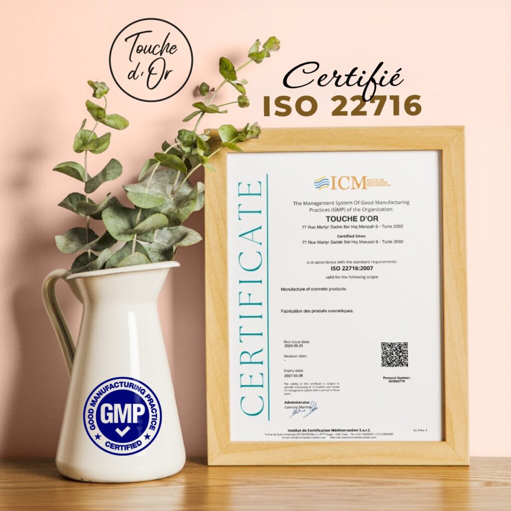certification iso touche d'ore