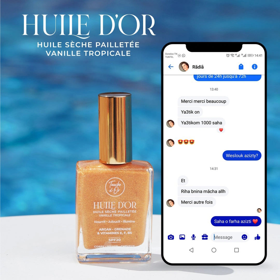 HUILE-D’OR-—-HUILE-SÈCHE-PAILLETÉE HUILE-D’OR-—-HUILE-SÈCHE-PAILLETÉE