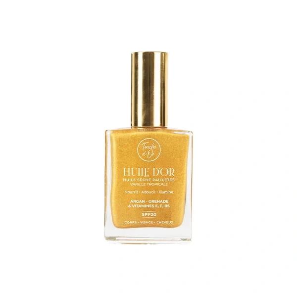 HUILE D’OR — HUILE SÈCHE PAILLETÉE 50ML