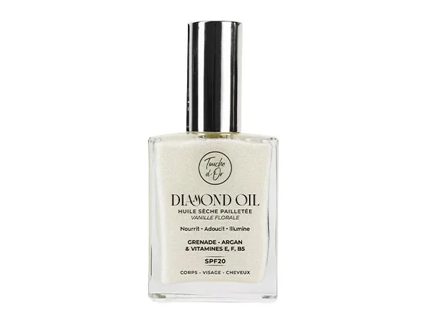 touche dor DIAMOND OIL — HUILE SÈCHE PAILLETÉE 50ML
